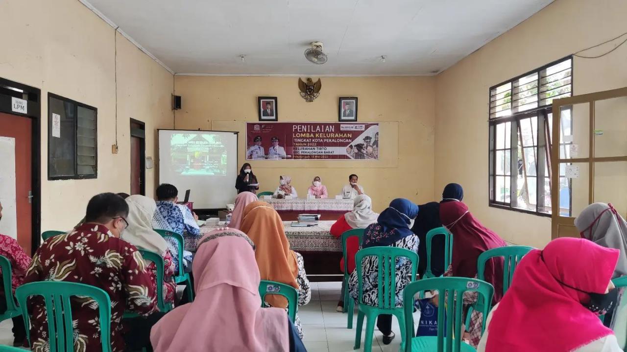 Penilaian Lomba Kelurahan Tingkat Kota Pekalongan Kecamatan